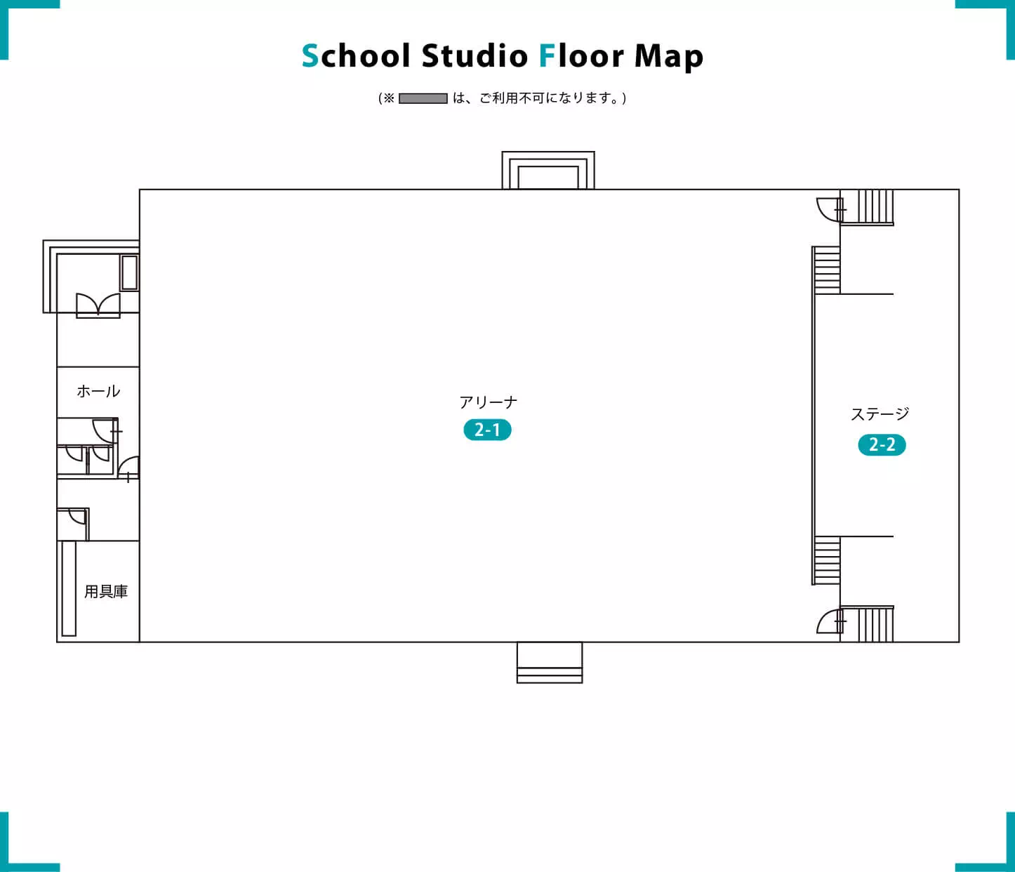 School Studio Floor Map 02